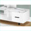 Meuble télé 48 po avec tiroirs de rangement TV Modern Blanc | Meuble télé