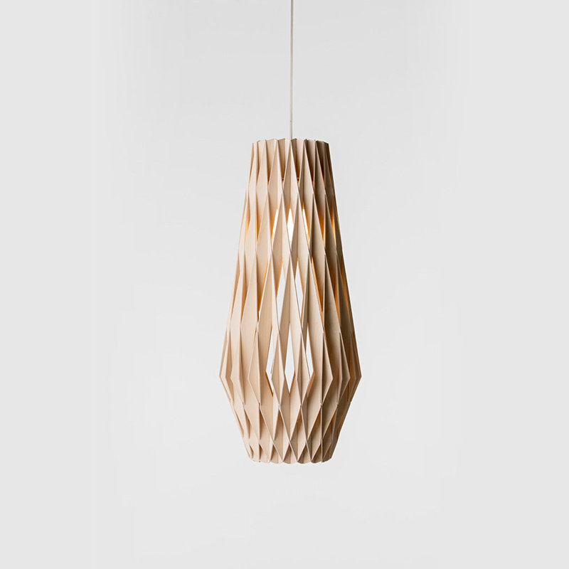Pilke 1 - Light Pendant, Natural Birch