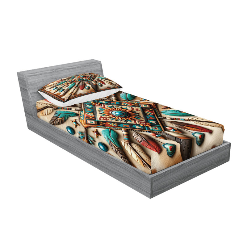 Drap-housse et taie décorative Ambesonne, Simple