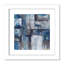 Patchwork abstrait II - peinture encadrée-59483443-59483448