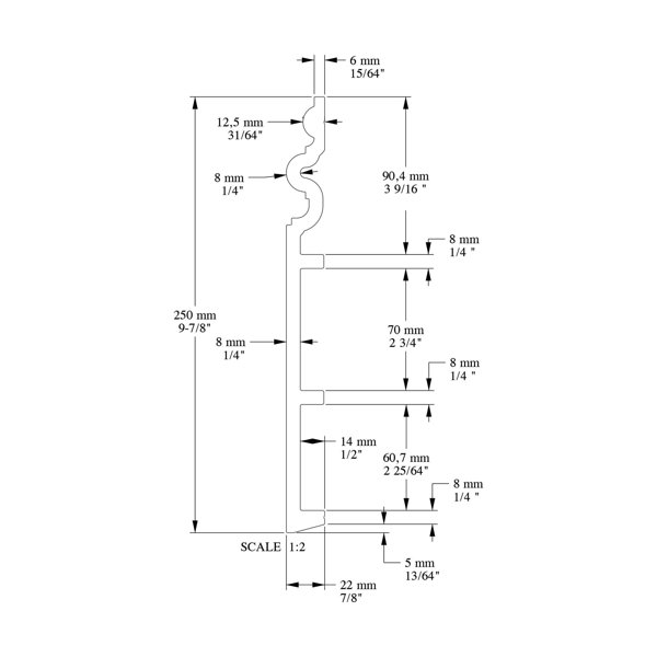 Dimensions du produit