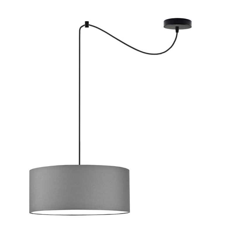Gejuan 1 - Light Novelty Pendant, Dark Grey/Black