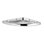 Shower Complements Corner Shower Shelf - Wall Mount - 7" Brass/Polished Chrome