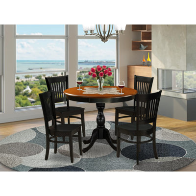 Alyscia 4 - Person Breakfast Nook Dining Set by Lark Manor