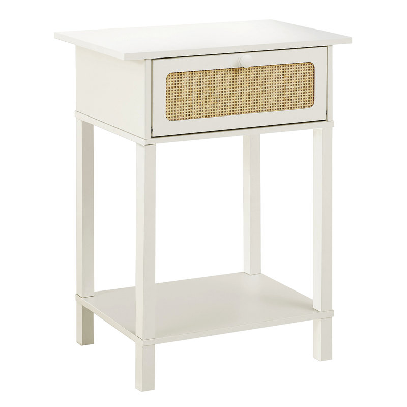 Table d'appoint, 2 niveaux, table de bout, table de chevet, table d'appoint, tiroir de rangement, chambre à coucher, salon transitionnel