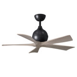 52" Irene 5-Blade Ceiling Fan with Wall Remote