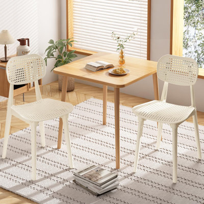 Chaises de cuisine en plastique Recaceik