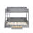 Twin Over Full Bunk Bed With Charging Station And Drawer-136594809