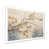White Single Picture Framed