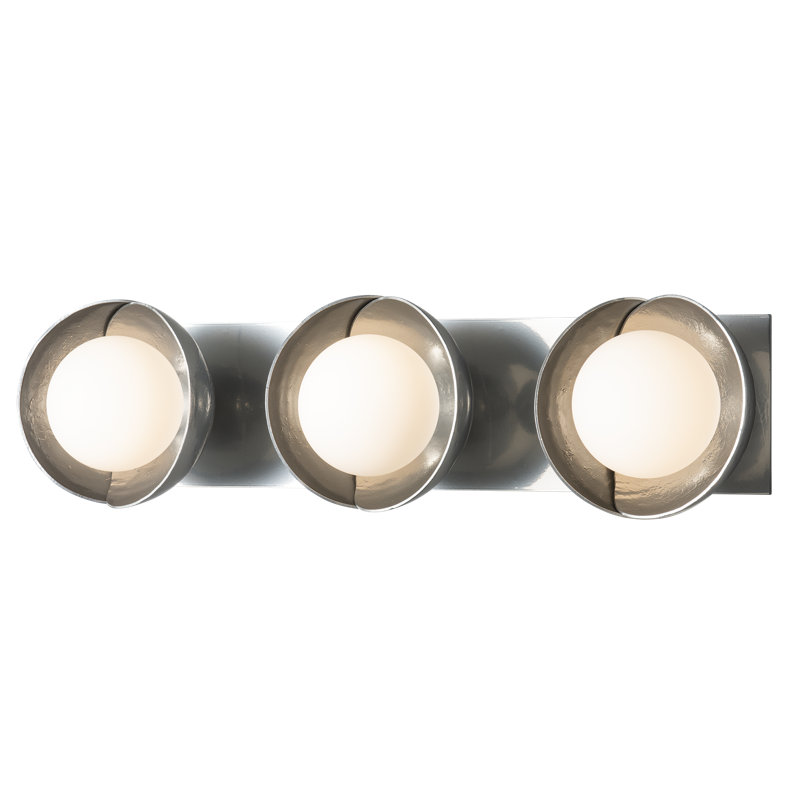Brooklyn 3 - Light Dimmable Bath Bar, Sterling, Sterling