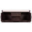 Banc de rangement avec 2 tiroirs et 2 armoires, banc à chaussures avec coussin amovible-254878166