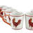 Gibson Homewares 8-Piece 15 Ounce Red Mug