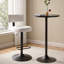 Tabouret de bar pivotant à hauteur réglable 25-33 po Sonja-130115390