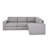 Flex Upholstered Modular Wide Arm 4-Seat Sectional-127839215