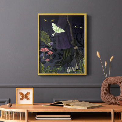 Hallowed Forest II Framed Print - Solid Wood