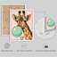 Art mural encadré Pop Art girafe-119347012-119347013