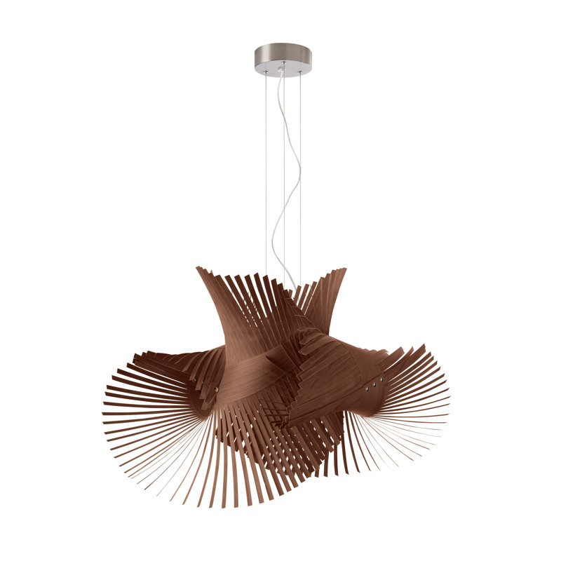Minimikado 1 - Light Pendant, E26, Sea Blue