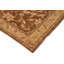 Tapis brun / beige en laine noué à la main de style oriental rectangulaire 8 pi 3 po x 10 pi Baccio