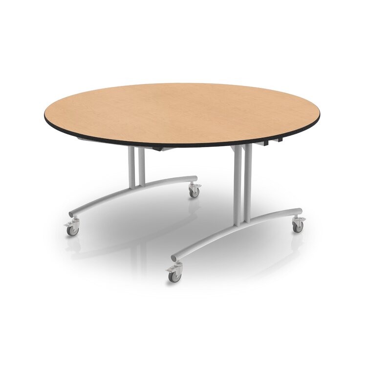 PHlip Palmer Hamilton 60'' Round Cafeteria Table with Metal Frame