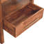 55cm W Solid Wood Bedside Table
