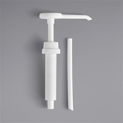 Choix 0,50 oz. Pompe à condiments en plastique avec tube de trempage réglable F88159A369AF47B8AD34AC883C9A4388