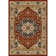 Riverhead Power Loom Cowhide Red/Tan/Brown Rug