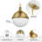 Simple Globe 2-Light Pendant Light-39122198