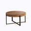 Table basse ronde avec plateau en bois manufacturé-632486183