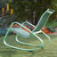Chaise berçante de patio Bissett