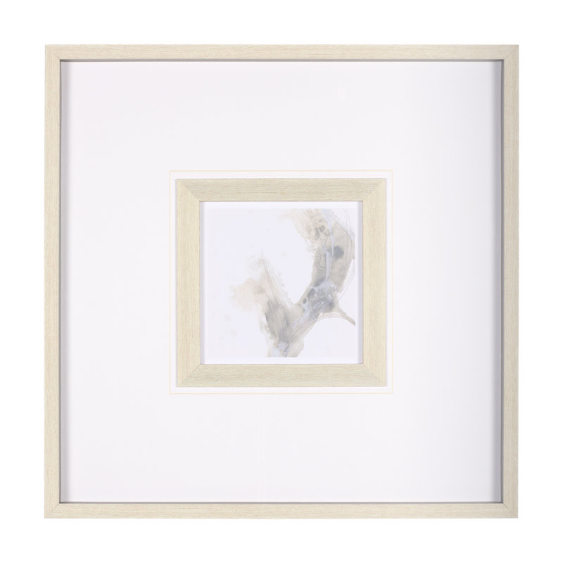 Vapor VIII by June Vess a Hand Embelished Textured Framed Art Print Matted under Glass