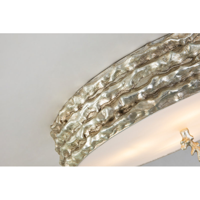 Sahrad Trellis 3 Light Flush, Nickel