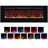 Gidney Black Electric Fireplace-1656266849