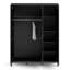 Cynteria 3 Door Manufactured Wood Wardrobe-1951340309