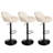 Mid-Century Modern Leatherette Gaslift Adjustable Swivel Bar Stool-92729667