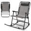 Chaise berçante d'extérieur en métal Myiesha-967939698