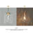 1-Light Single Square Kitchen Island Pendant with Hammered Glass(1-Set)