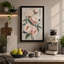 Peonies in Bloom Botanical - Wrapped Canvas-1065289875-1065289877