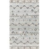 Kirsten Southwestern Area Rug in Blue
