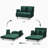 Finnick Velvet Accent Chair-996475615