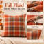 Plaid Pillow Cover