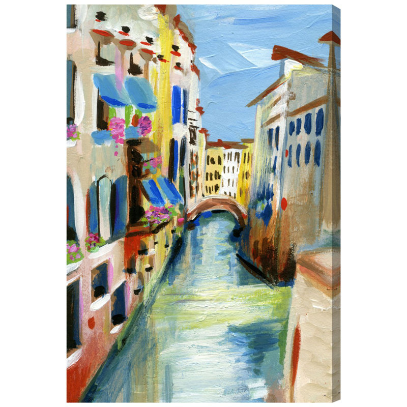 «Venezia», reproduction d'impression sur toile tendue, H 36 po x l 24 po