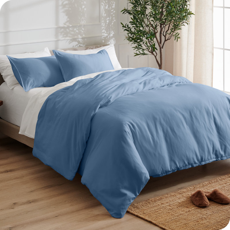 Duvet Cover, Coronet Blue, Twin/TwinXL Duvet Cover + 1 Standard Shams