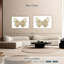 Papillon Brampt en taupe et bleu-108156580