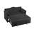 Black Velvet Sleeper Sofa Bed