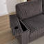 Canapé cylindrique en L 110 po Cylan-1887405047
