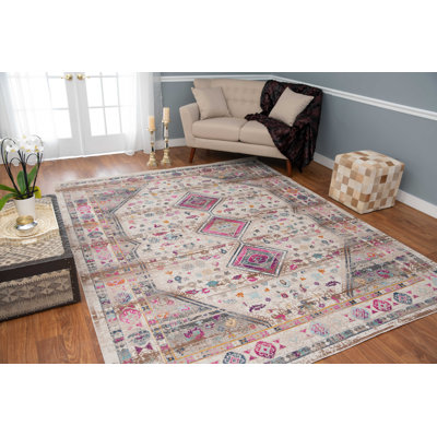 Morvant Oriental Indoor Rug