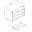 Table de chevet 2 tiroirs-1823967880
