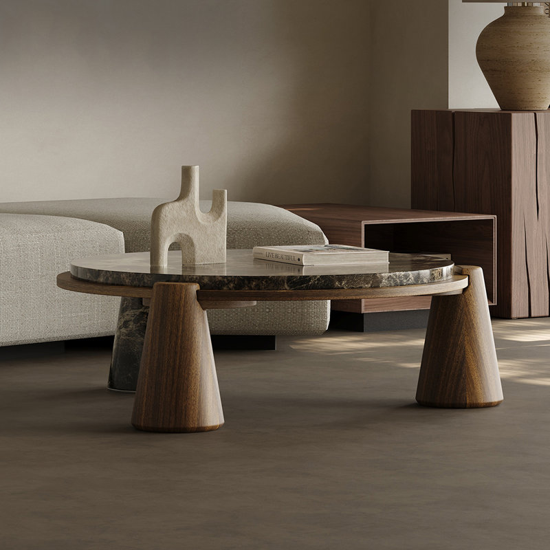 Minimalist Marble Coffee Table