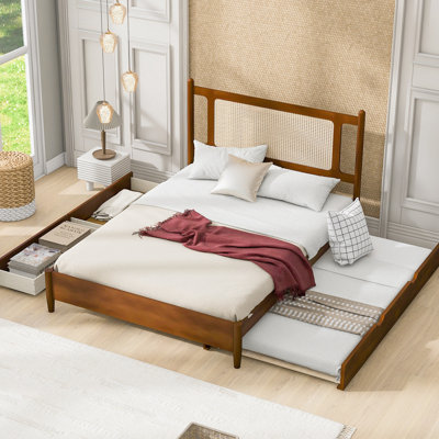 Lit plateforme avec rangement Poler