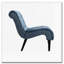 Chaise de salon en velours sans accoudoirs-1496763515